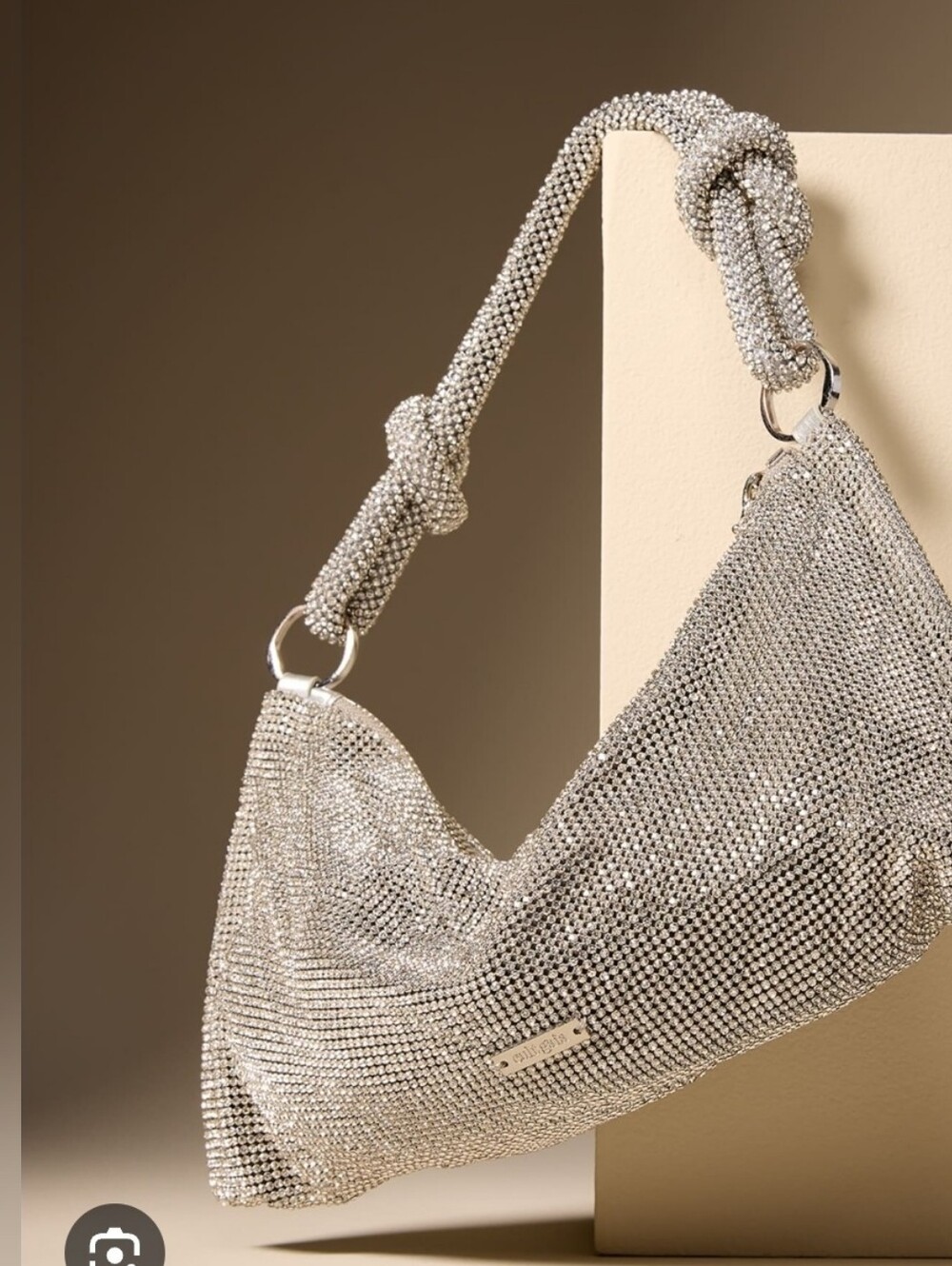 Cult Gaia Hera nano rhinestone bag